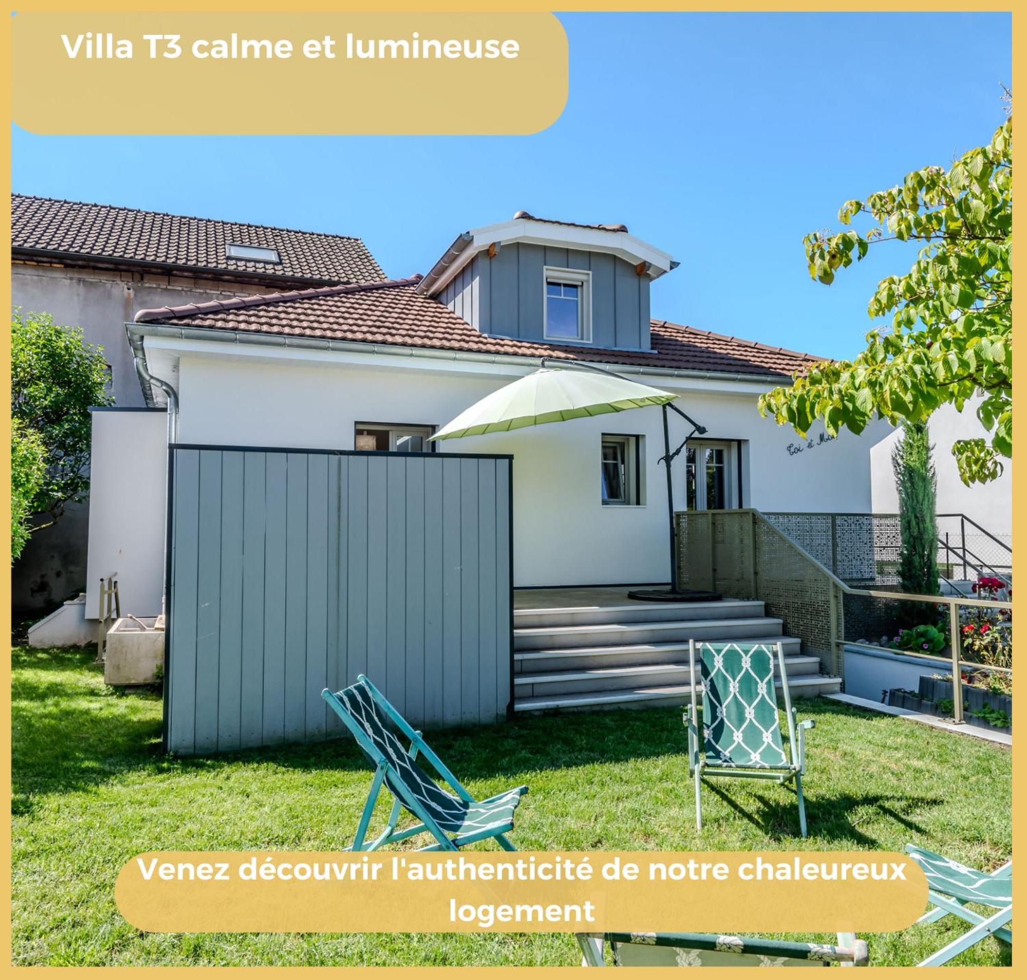 Chez Drum I Villa T3 I Thonon Thonon-les-Bains Exterior foto
